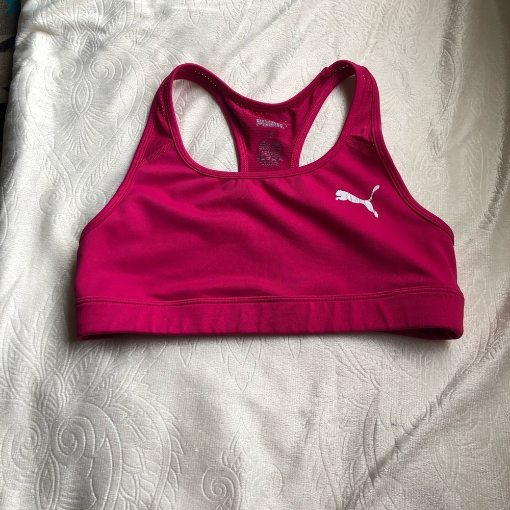 Puma Hot Pink Sports Bra